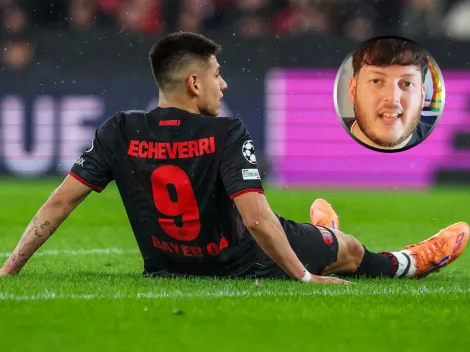 Echeverri pasó de ser el nuevo Messi a estar borrado en Bayer Leverkusen y sonar para volver a River
