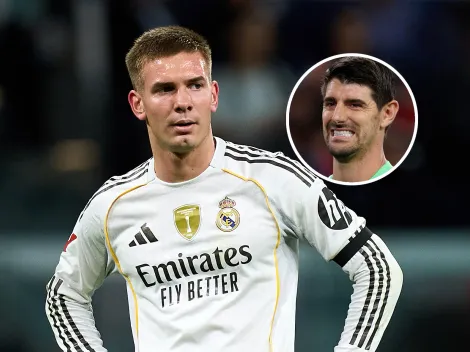 El reclamo de Mastantuono a Courtois mientras prepara su regreso en Real Madrid: “Dejame a mí, así quedo bien”