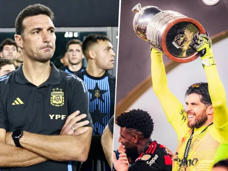 Flamengo le pidió a Lionel Scaloni que convoque a Agustín Rossi a la Selección Argentina