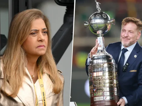 La advertencia de la presidente de Palmeiras a Alejandro Domínguez tras perder la Copa Libertadores