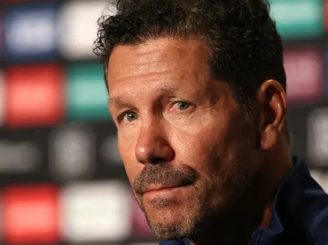 En medio de las críticas de los hinchas, el tenso cruce que vivió el Cholo Simeone por Julián Álvarez: “No a la altura de lo que es”