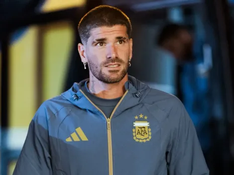 La reacción de Rodri De Paul al conocer a los rivales de Argentina