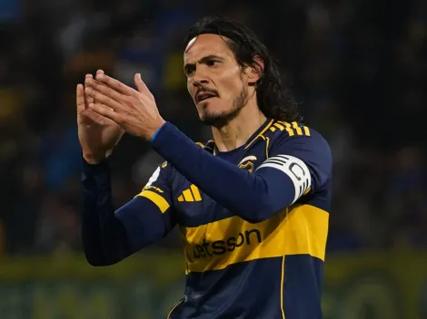 Sin minutos en Boca, la propuesta que le hicieron a Edison Cavani para jugar en otro club: “Sigue para siempre”