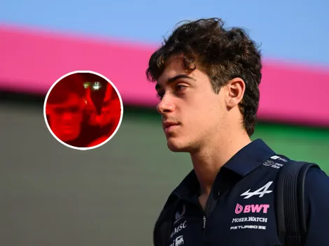 Tras la finalización de la Fórmula 1, Franco Colapinto hizo una sorpresiva aparición en el Monumental