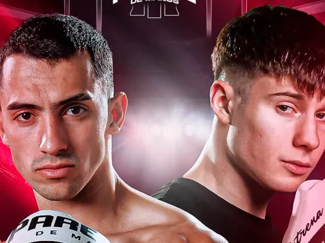 A qué hora pelea Gero Arias vs. Tomás Mazza en Párense de Manos 3