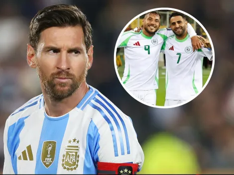 Youcef Belaïli, jugador de Argelia, calienta la previa con Argentina: ''Le voy a hacer un caño a Messi''