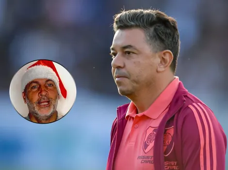 Papá Noel pasa solamente por Núñez: Di Carlo no para de dejarle regalos al arbolito de Gallardo en River
