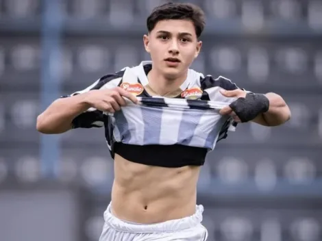 Se compara con Erling Haaland, rechazó a Brasil por la Selección Argentina y sueña con jugar en el Santos de Neymar