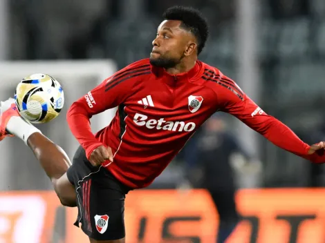 Miguel Borja se despidió de los hinchas de River