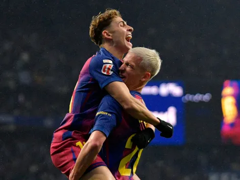 Barcelona derrotó a Espanyol por un golazo de Dani Olmo y la muralla de Joan García