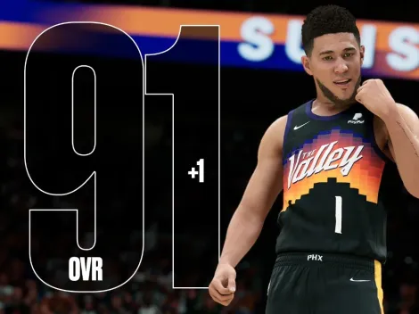 NBA 2K22 mejora a Booker, Irving y Tatum en su última actualización de ratings