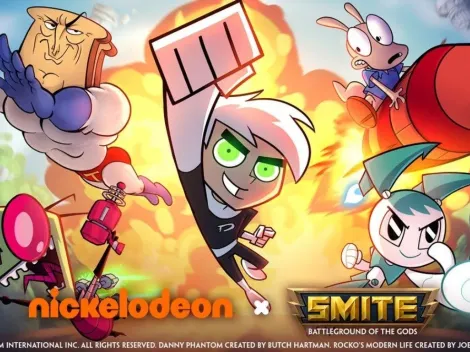 SMITE trae skins de Danny Phantom, Rocko, y más en su colaboración con Nickelodeon