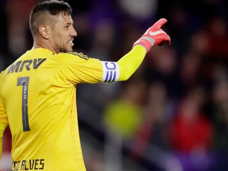 Diego Alves revela time de repórter