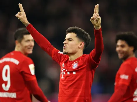 Bayern goleia na Bundesliga com hat-trick de Philippe Coutinho