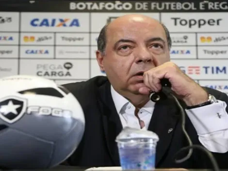 Presidente do Botafogo, Nelson Mufarrej, fecha com meio-campista