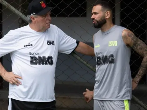 Castán "cobra" jogadores do Vasco após derrota