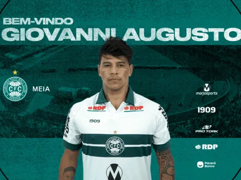 Giovanni Augusto é oficializado e logo falou em nome do Coritiba