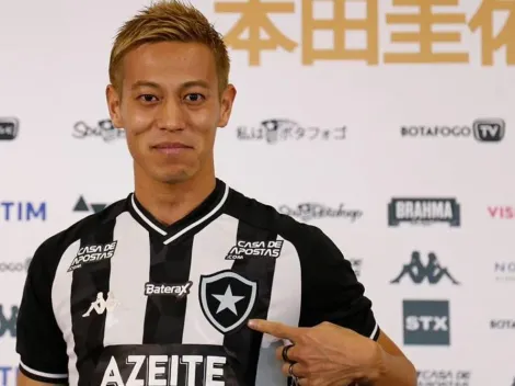 Apresentado oficialmente, Honda faz planos no Botafogo