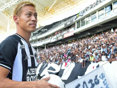 Honda afirma que segue no Botafogo mesmo com adiamento das Olimpíadas