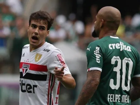 Igor Gomes relembra briga com Felipe Melo no Paulistão