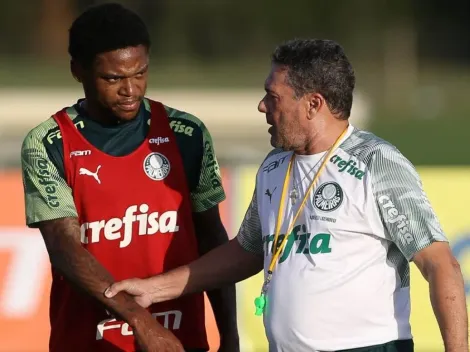 Luiz Adriano rebate críticas a Luxemburgo no Palmeiras