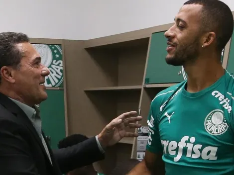 Luxa revela conversa franca com Vitor Hugo no Palmeiras