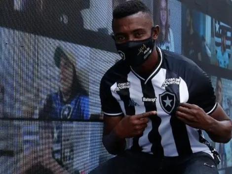 Kalou é apresentado e confirma ansiedade por estreia no Botafogo