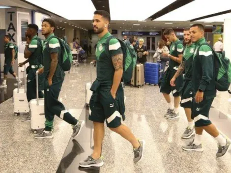 Torcida protesta contra elenco do Palmeiras após vitória sobre CAP