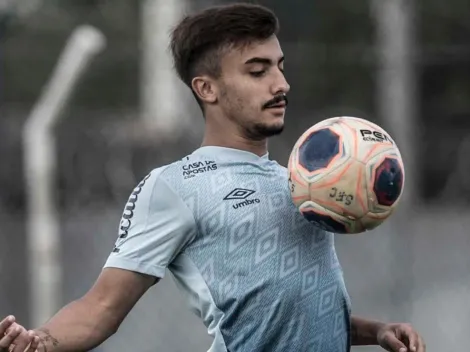 Lucas Lourenço pode pintar como novidade no Santos diante do Flamengo