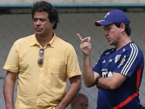 Raí "ignora" pedido da torcida e decide manter Diniz como técnico do São Paulo