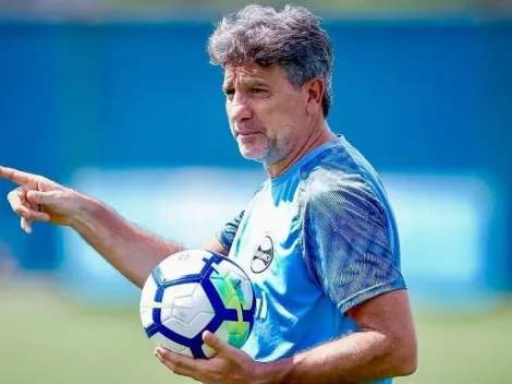 Renato Portaluppi exalta forma física de Churín e já planeja estreia pelo Grêmio