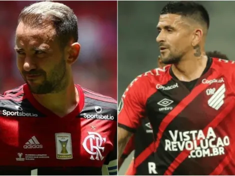 Flamengo vence o Atlhetico-PR por 3 a 2 e se classifica para as quartas de final da Copa do Brasil