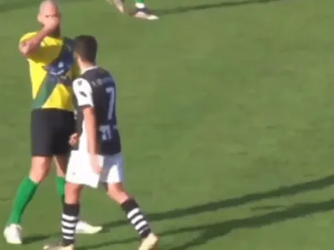 Jogador é expulso após assoar o nariz em rival no Campeonato Português