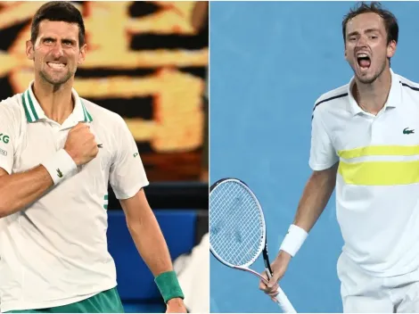 Novak Djokovic x Daniil Medvedev: data, horário e como assistir AO VIVO