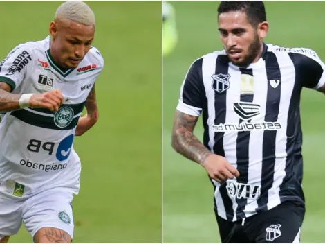 Coritiba x Ceará: data, horário e como assistir essa partida do Brasileirão AO VIVO