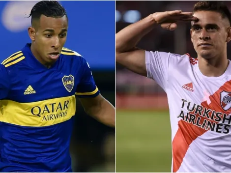 Boca e River empatam em 1 a 1 pela Superliga Argentina