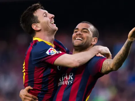 Dani Alves revela conselho a Messi sobre deixar o Barça