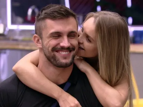 BBB 21: Arthur e Carla Diaz trocam mensagens e tentam se acertar após romance no reality show, diz jornal