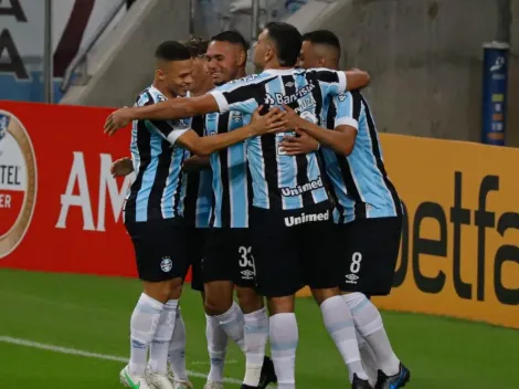 Intervalo de jogo: Grêmio 6x0 Aragua; veja os gols, o resumo e as estatísticas da primeira etapa