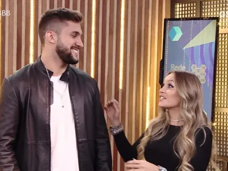 BBB 21: Arthur e Carla Diaz recebem prêmio de melhor casal e ex-brother se declara: 'Ainda estou apaixonado'