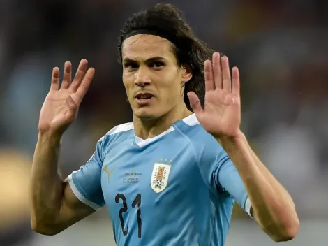 Cavani expõe negociação para jogar a Libertadores antes do United