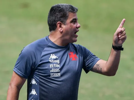 Marcelo Cabo não aprova meio-campista, que está de saída do Vasco