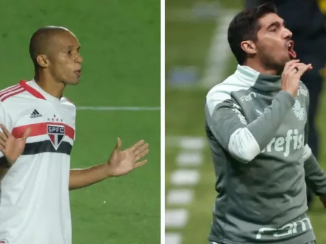 Miranda perde a paciência com Abel Ferreira