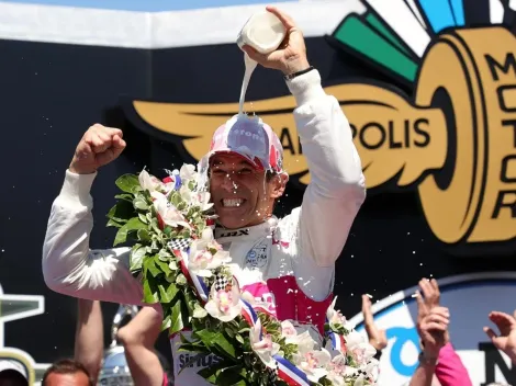 Com emoção até o fim, Helio Castroneves vence as 500 Milhas de Indianápolis