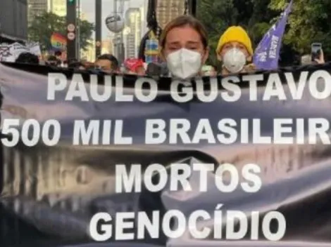 Famosos protestam contra Bolsonaro
