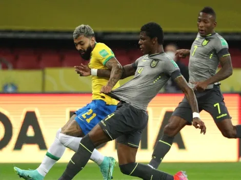 Brasil x Equador: disputa particular entre Gabigol e Arboleda agita torcedores do São Paulo: 'Deu uma tremida'