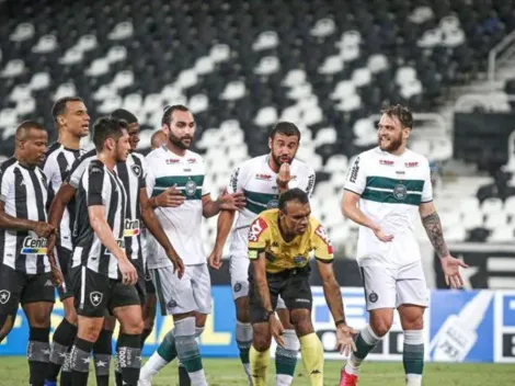 Coritiba aciona STJD para anular partida contra o Botafogo e expõe motivos