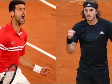 Novak Djokovic x Stefanos Tsitsipas: onde assistir AO VIVO e ONLINE à partida válida pela final do Roland Garros 2021