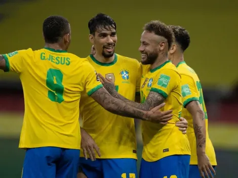 Pôster oficial da seleção brasileira na Copa América 2021