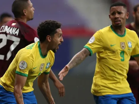 Com gol de Marquinos, Brasil abre o placar contra a Venezuela na estreia da Copa América